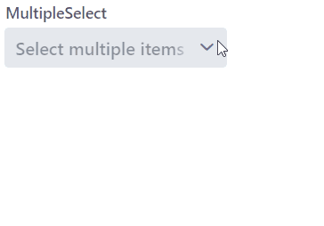 Instead of displaying the number of extra selected items, you can choose to display all selected items (comma-separated) using setDisplayAllSelected(true);